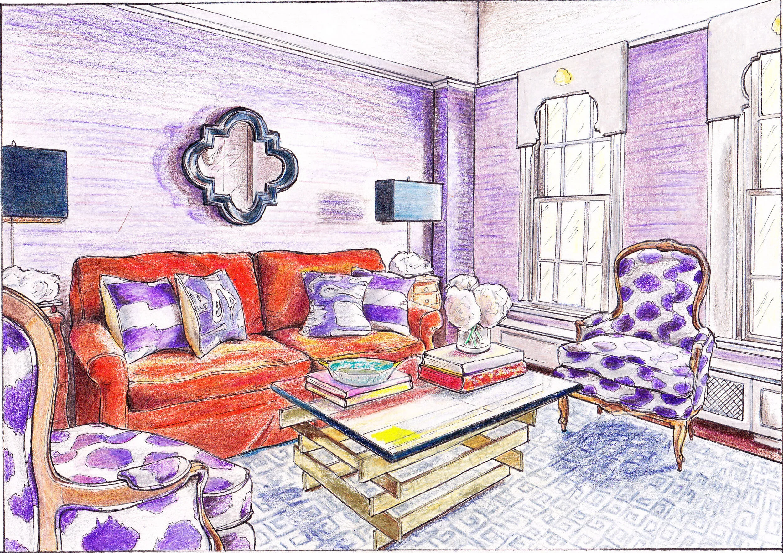 Interior Drawings — foster cranz ART + DESIGN